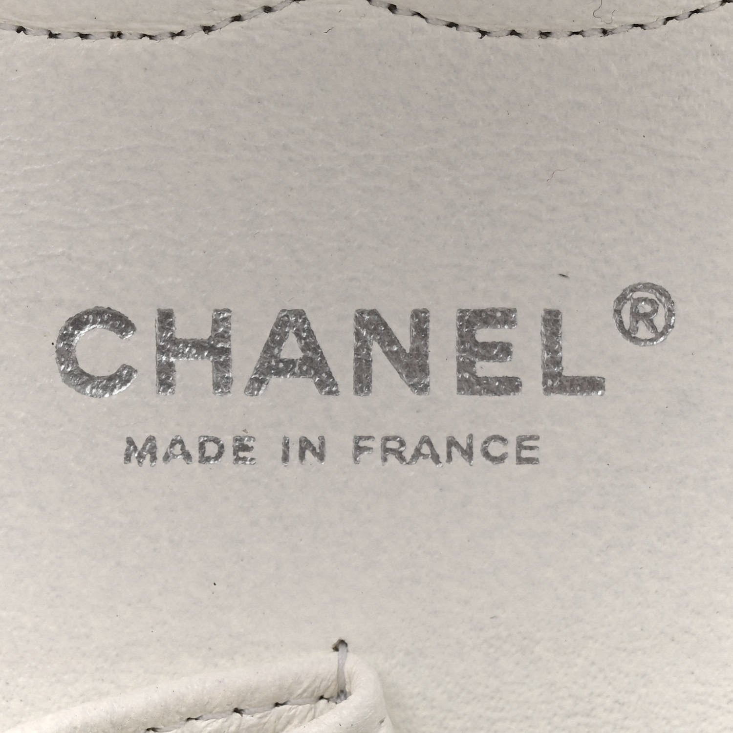 Chanel Caviar Quilted Medium Double Flap Bijoux Chain White 6 of 17