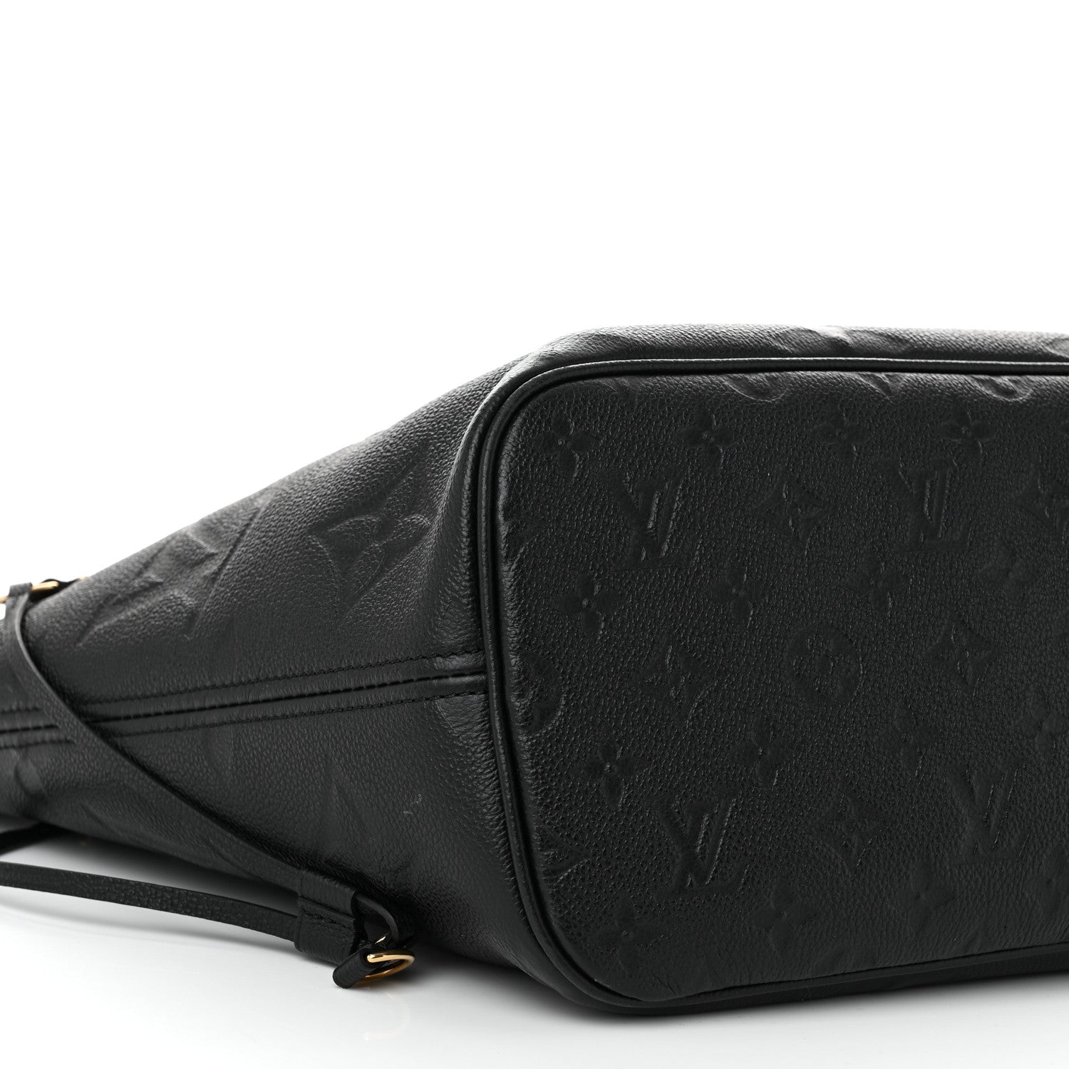 Louis Vuitton Empreinte Monogram Giant Neverfull MM Black 9 of 11