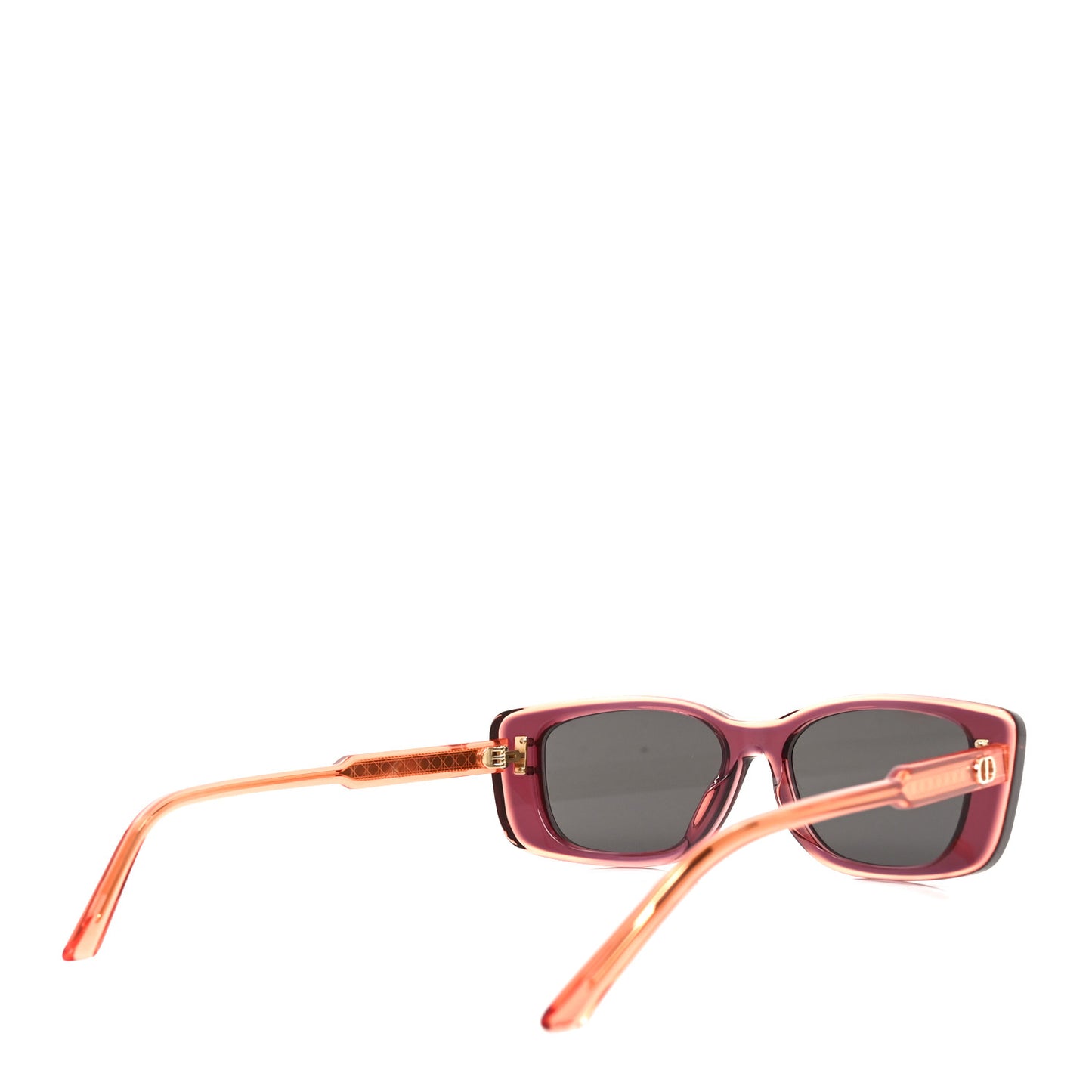 Acetate Cannage DiorHighlight S21 Square Sunglasses Bordeaux