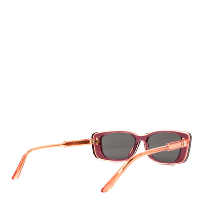 Christian Dior Acetate Cannage DiorHighlight S21 Square Sunglasses Bordeaux 4 of 6