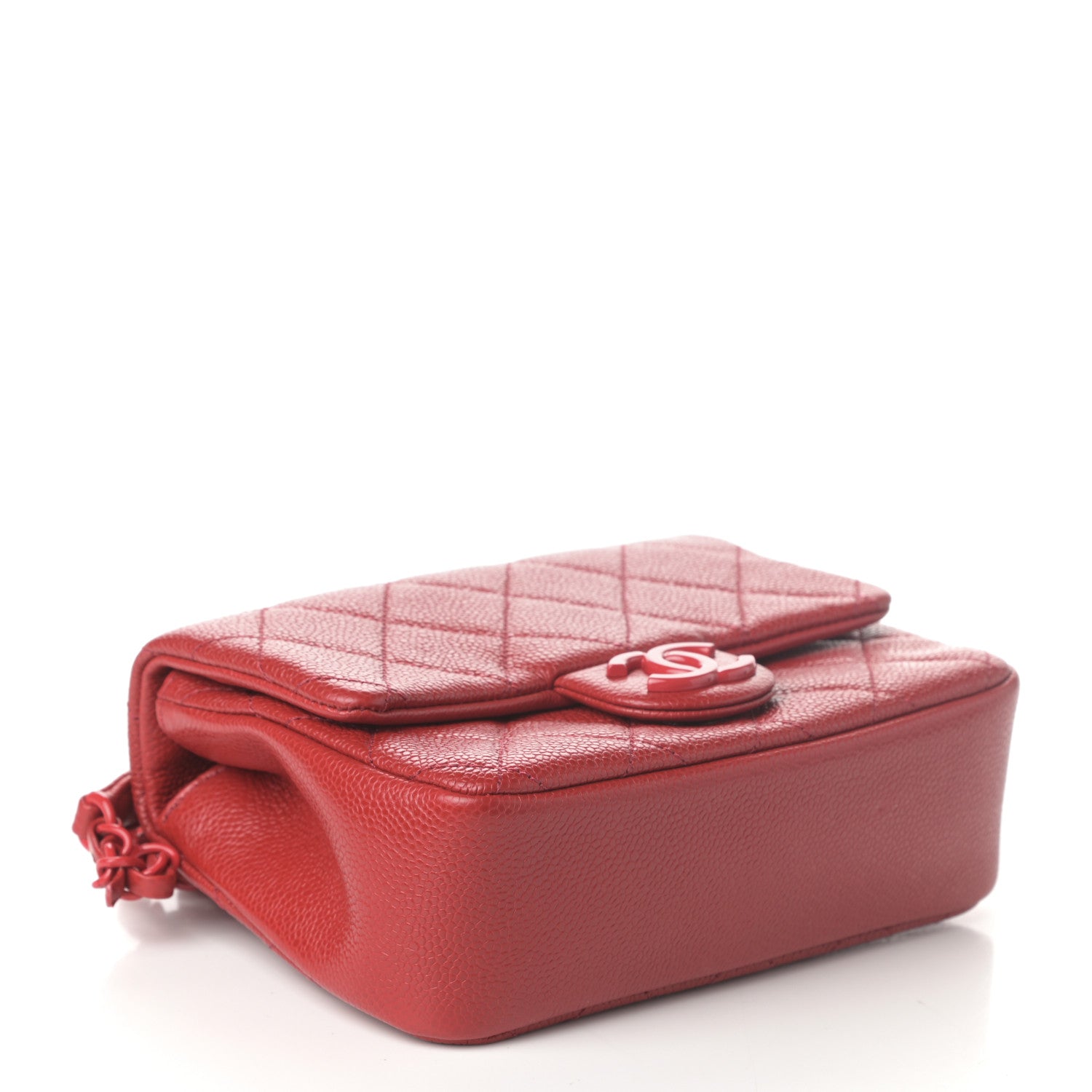 Chanel Caviar Quilted Mini Incognito Square Flap Red 4 of 9