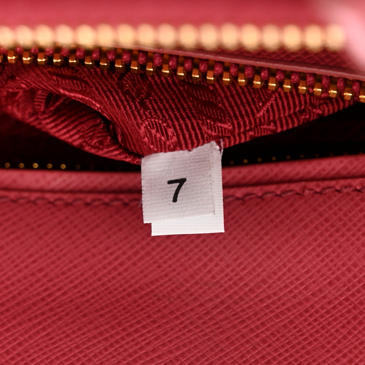 Prada Saffiano Mini Galleria Double Zip Tote Tamaris 8 of 17