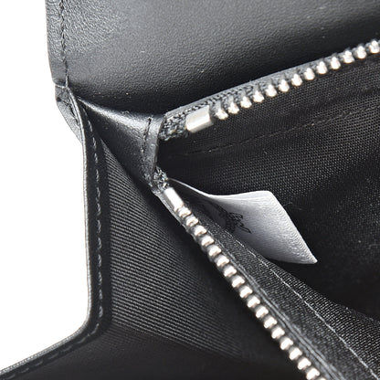 MCM Visetos Continental Flap Wallet Black 6 of 6