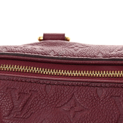 Louis Vuitton Empreinte Monogram Speedy Bandouliere 25 Wine 10 of 11