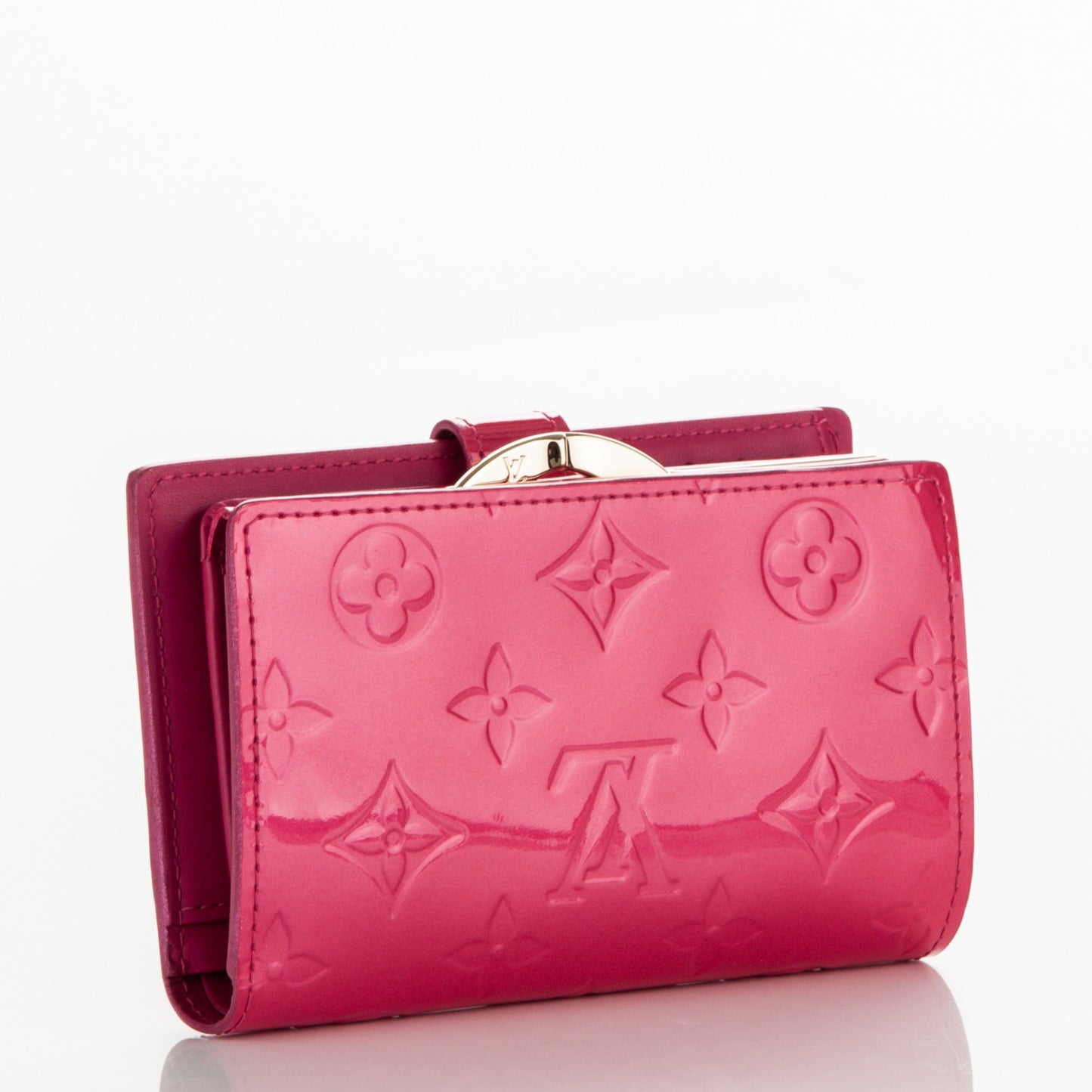 Vernis French Purse Wallet Rose Pop