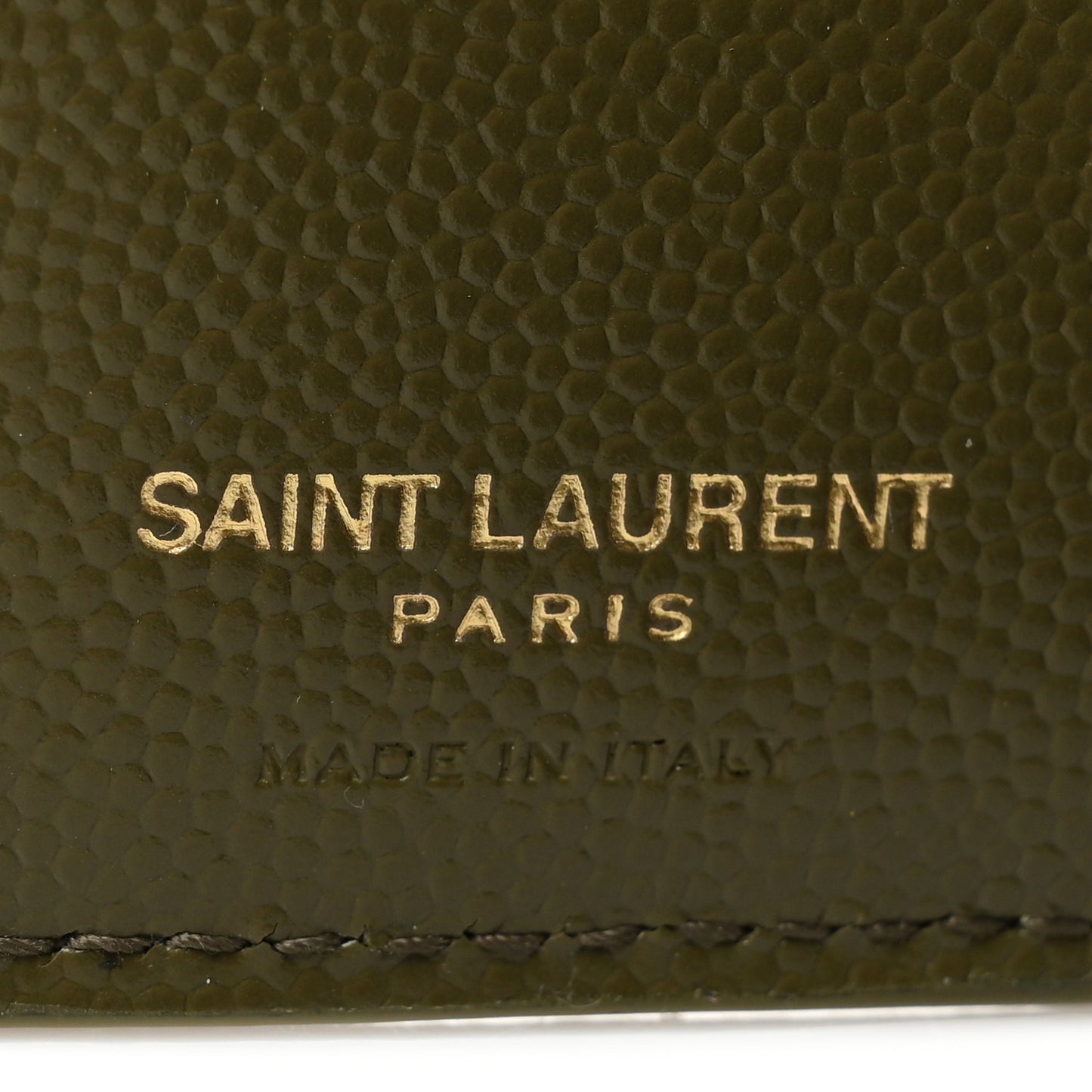 Grain De Poudre Matelasse Chevron Monogram Zipped Card Case