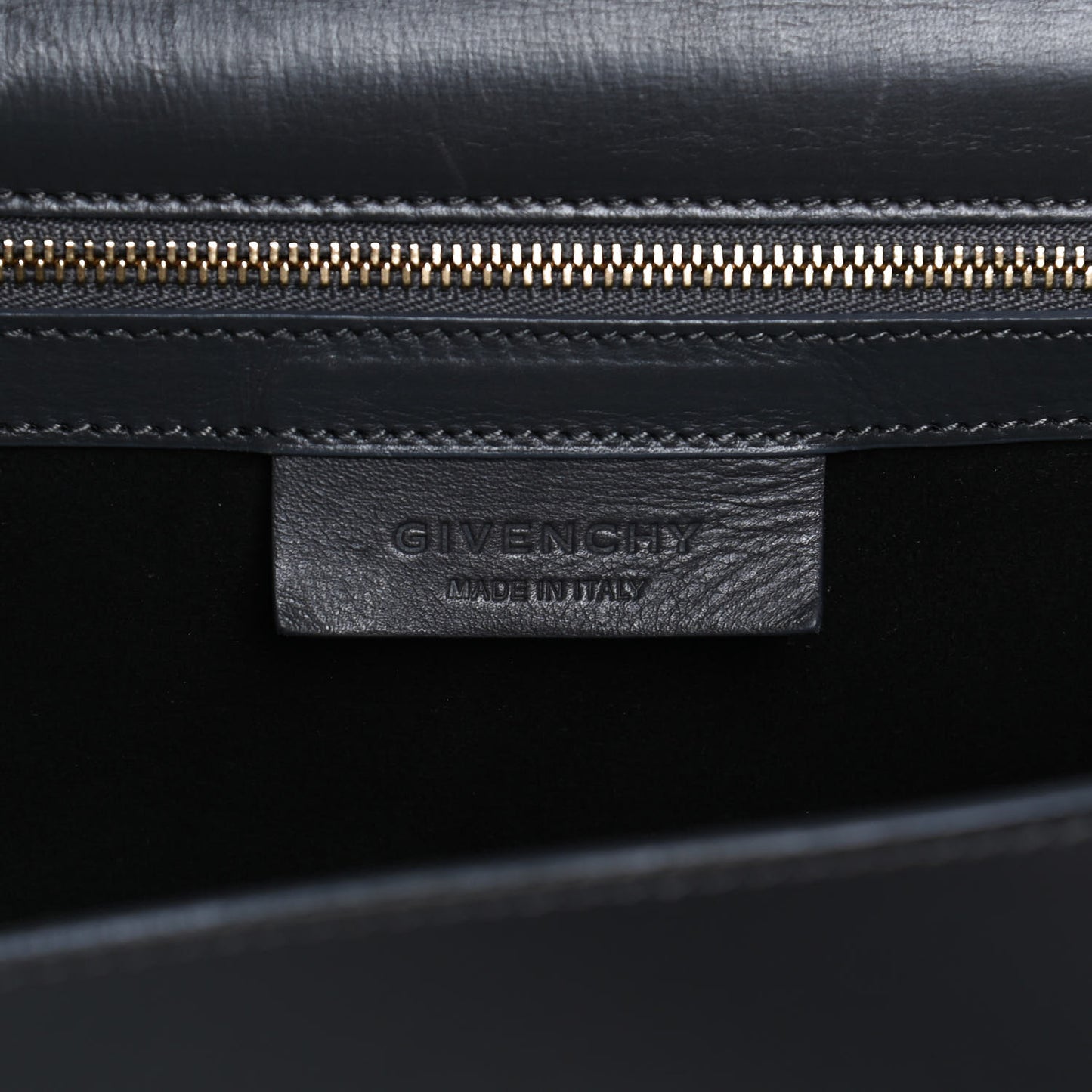 Textured Calfskin Medium Pandora Box Crossbody Bag Dark Gray