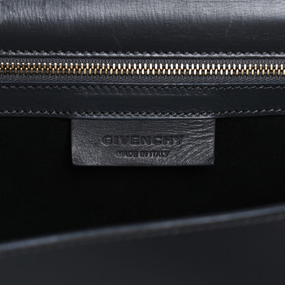 Givenchy Textured Calfskin Medium Pandora Box Crossbody Bag Dark Gray 5 of 19