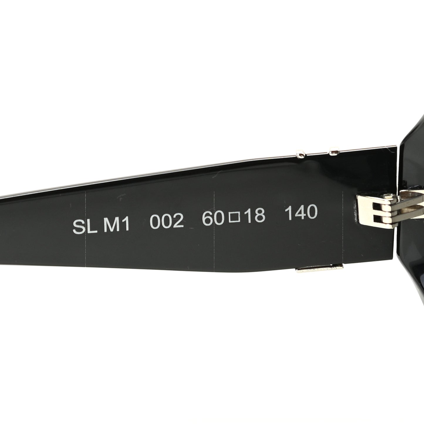 Round SL M1 Sunglasses Black