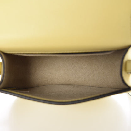 Chloe Calfskin Suede Small Nile Bracelet Bag Lemonade 5 of 7