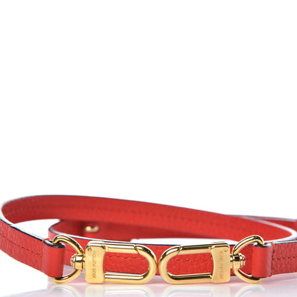 Louis Vuitton Taurillon Estrela NM 15 mm Adjustable Shoulder Strap Coquelicot 2 of 3