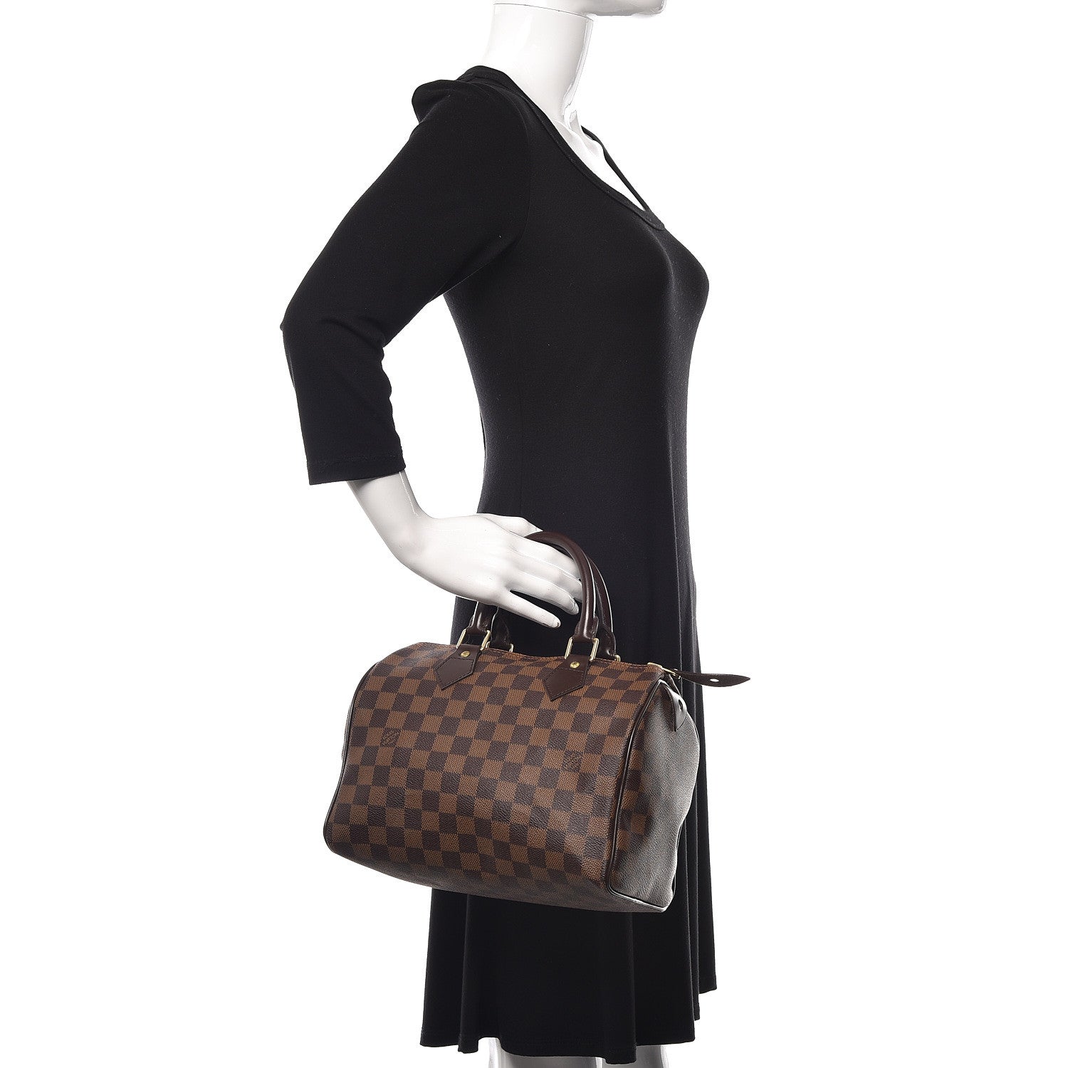 Louis Vuitton Damier Ebene Speedy 25 2 of 11