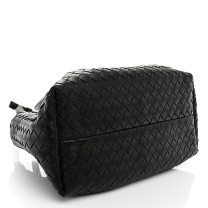 Bottega Veneta Calfskin Intrecciato Small Pinacoteca Tote Black Fondant 5 of 10