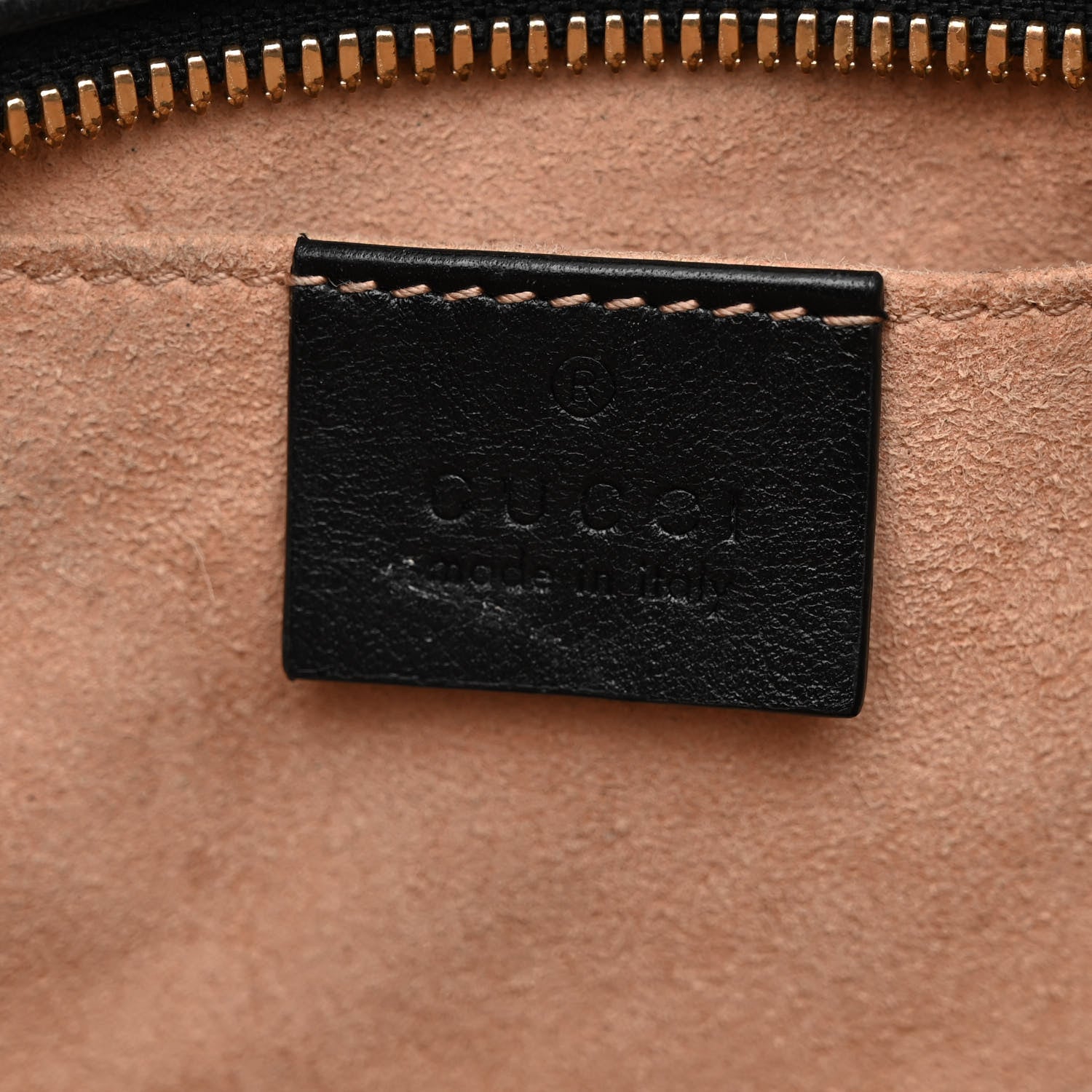 Gucci Monogram Matelasse Diagonal Small GG Marmont Chain Shoulder Bag Beige Black 6 of 14