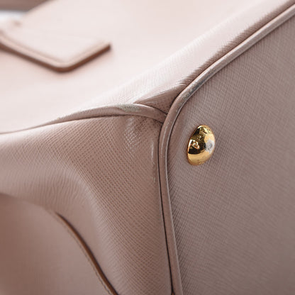 Prada Saffiano Small Galleria Double Zip Tote Cammeo 13 of 14