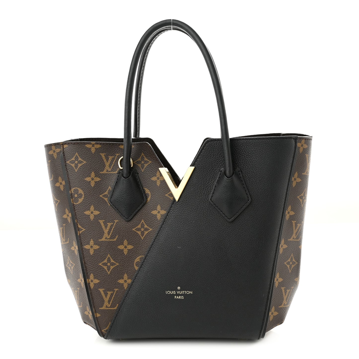 Calfskin Monogram Kimono Tote PM Black