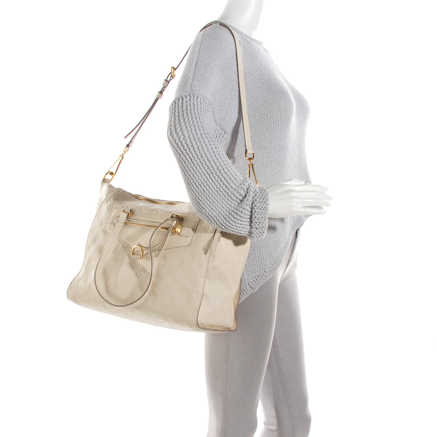 Louis Vuitton Empreinte Lumineuse PM Neige 2 of 7
