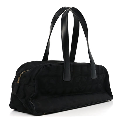 Chanel Nylon Travel Bowler Black 3 of 10