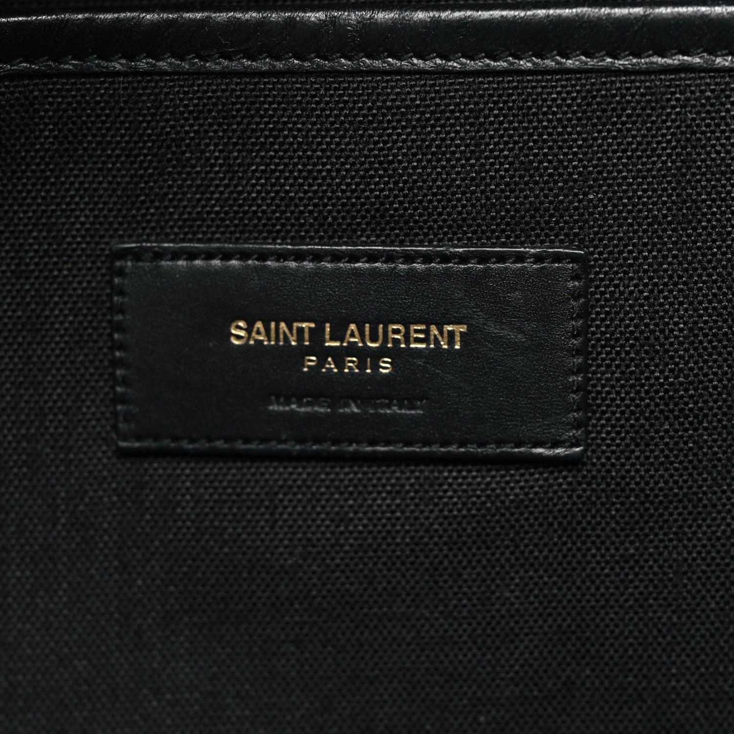 Saint Laurent Nylon City Skeleton Print Backpack Black White 6 of 9
