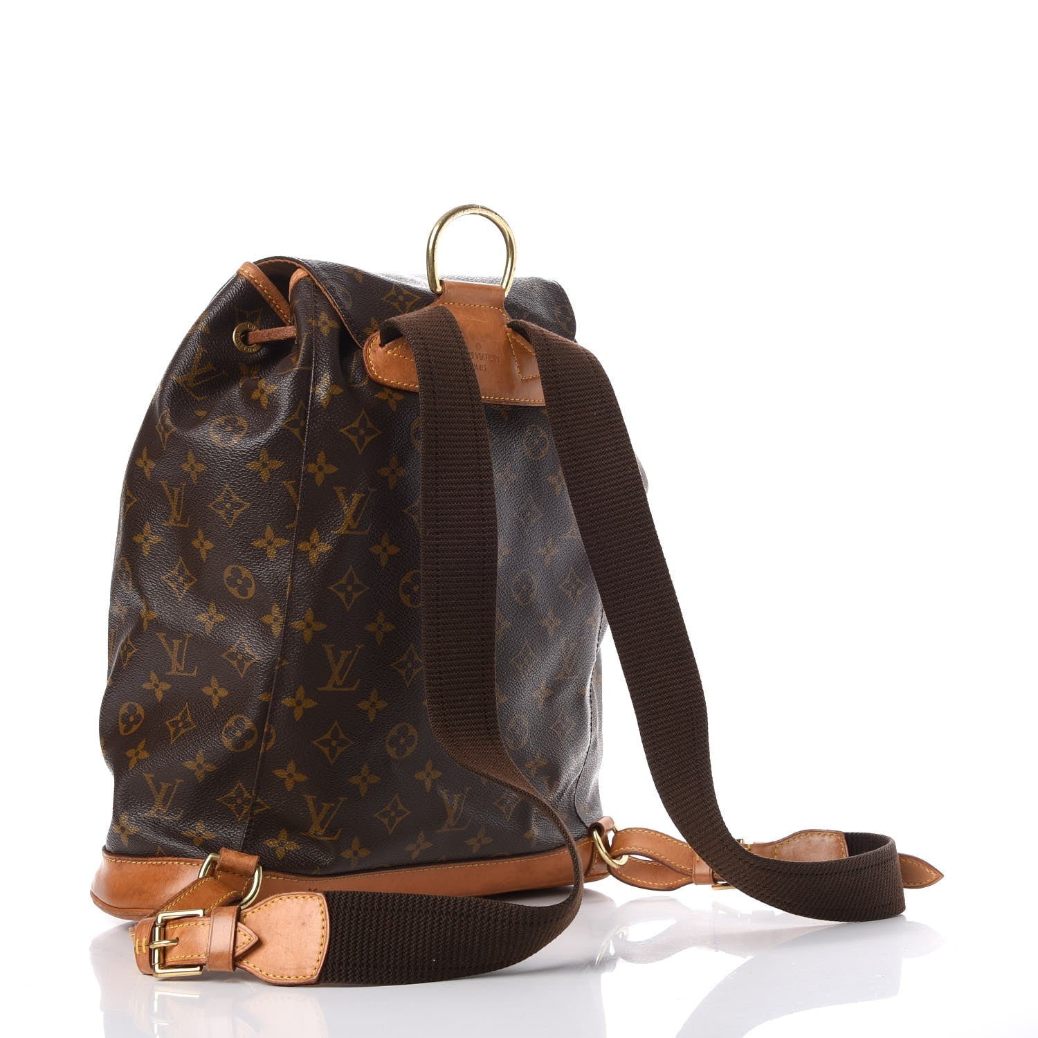 Louis Vuitton Monogram Montsouris GM Backpack 3 of 14