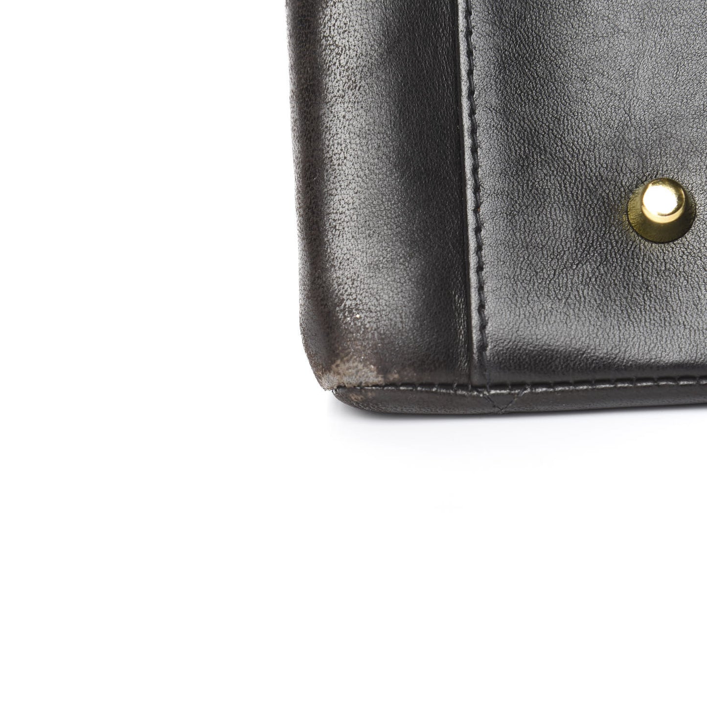 Lambskin Quilted Tote Black