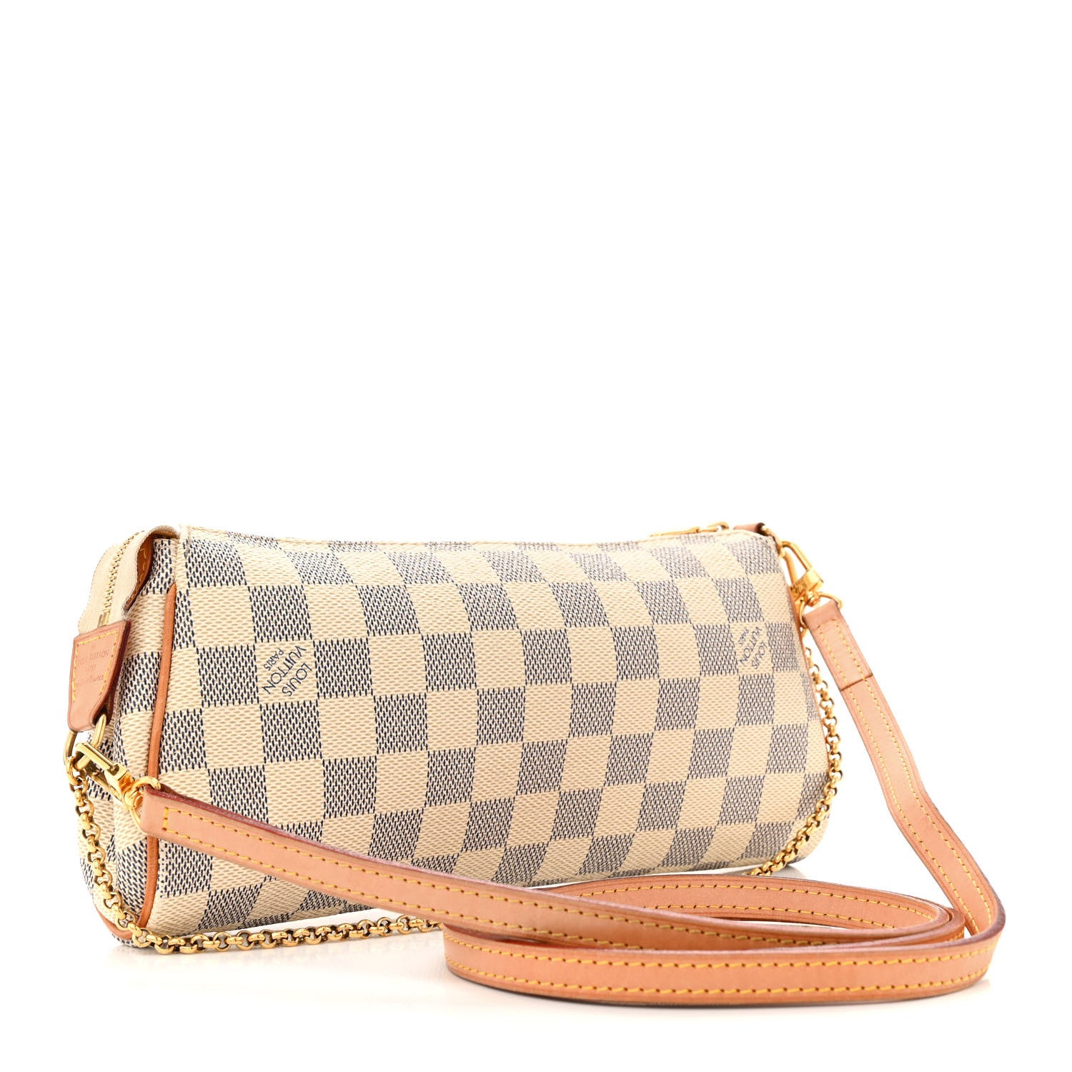 Louis Vuitton Damier Azur Eva Clutch 3 of 13