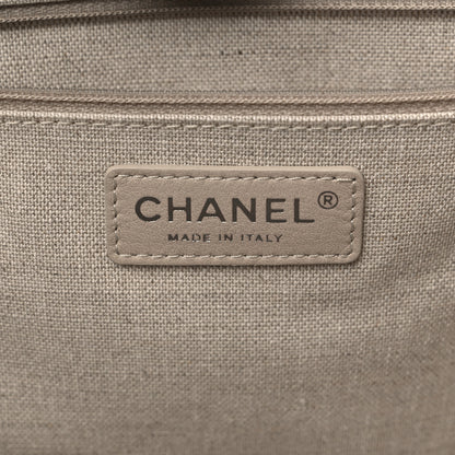 Chanel Mixed Fibers Medium Deauville Tote Grey 6 of 13
