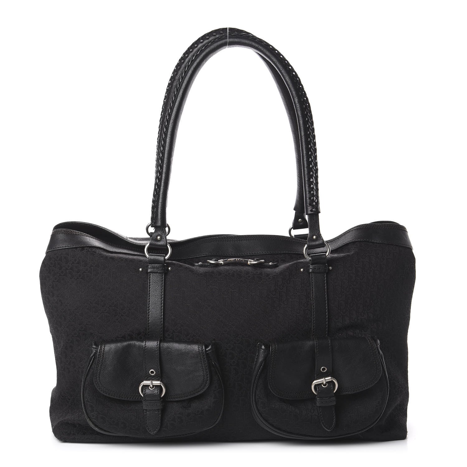 Christian Dior Monogram Tote Black 1 of 8