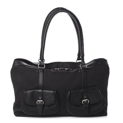 Christian Dior Monogram Tote Black 1 of 8