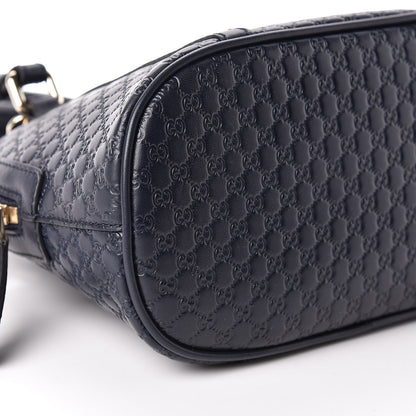 Gucci Soft Microguccissima Mini Dome Bag Blue 6 of 10