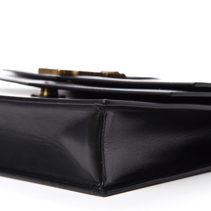 Saint Laurent Smooth Calfskin Monogram Medium Sulpice Shoulder Bag Black 7 of 10