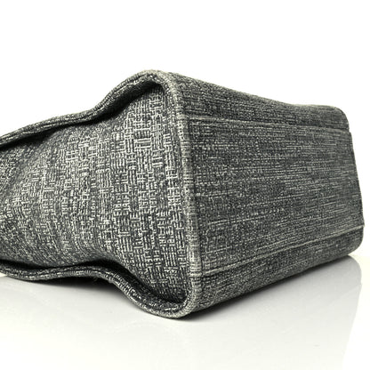 Chanel Tweed Medium Deauville Tote Charcoal 5 of 7