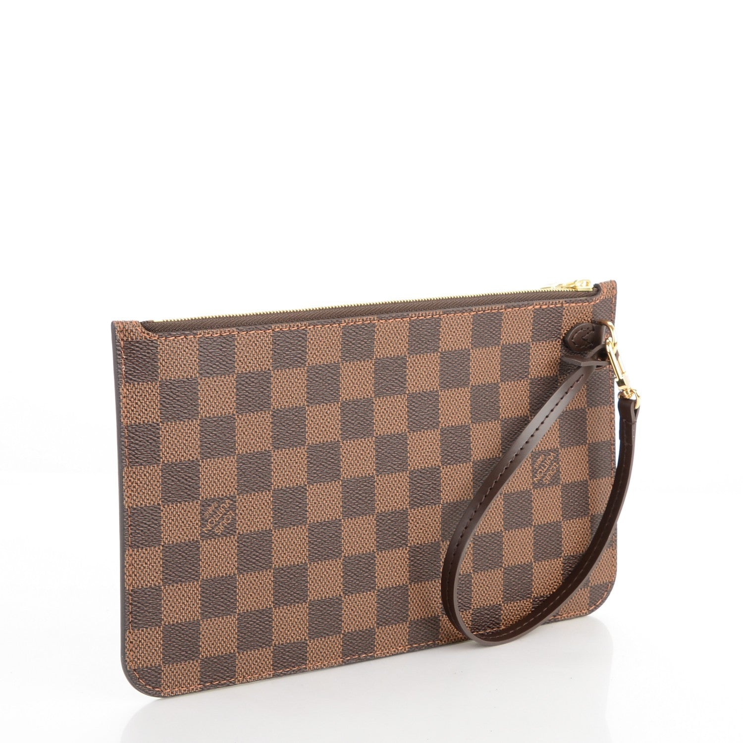 Louis Vuitton Damier Ebene Neverfull MM GM Pochette 3 of 7