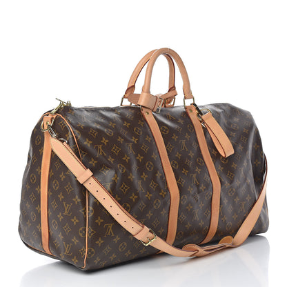 Louis Vuitton Monogram Keepall Bandouliere 55 3 of 15