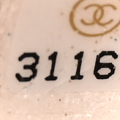 Chanel Caviar Quilted Medium Sweet Classic Flap White 7 of 10