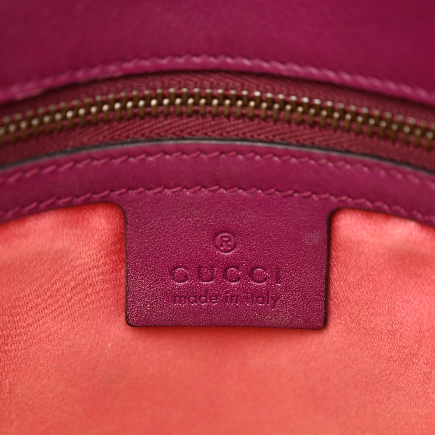 Velvet Matelasse Medium GG Marmont Shoulder Bag Fuchsia Violet Cyclamen