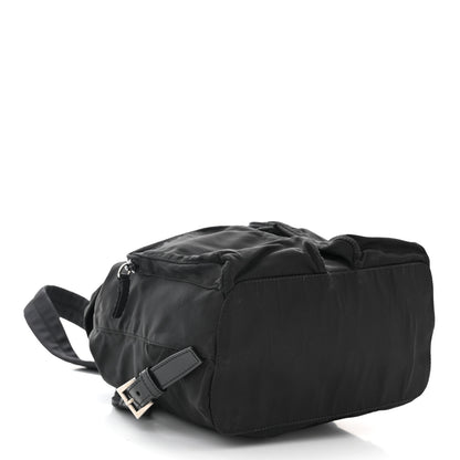 Prada Tessuto Nylon Saffiano Small Backpack Black 4 of 10