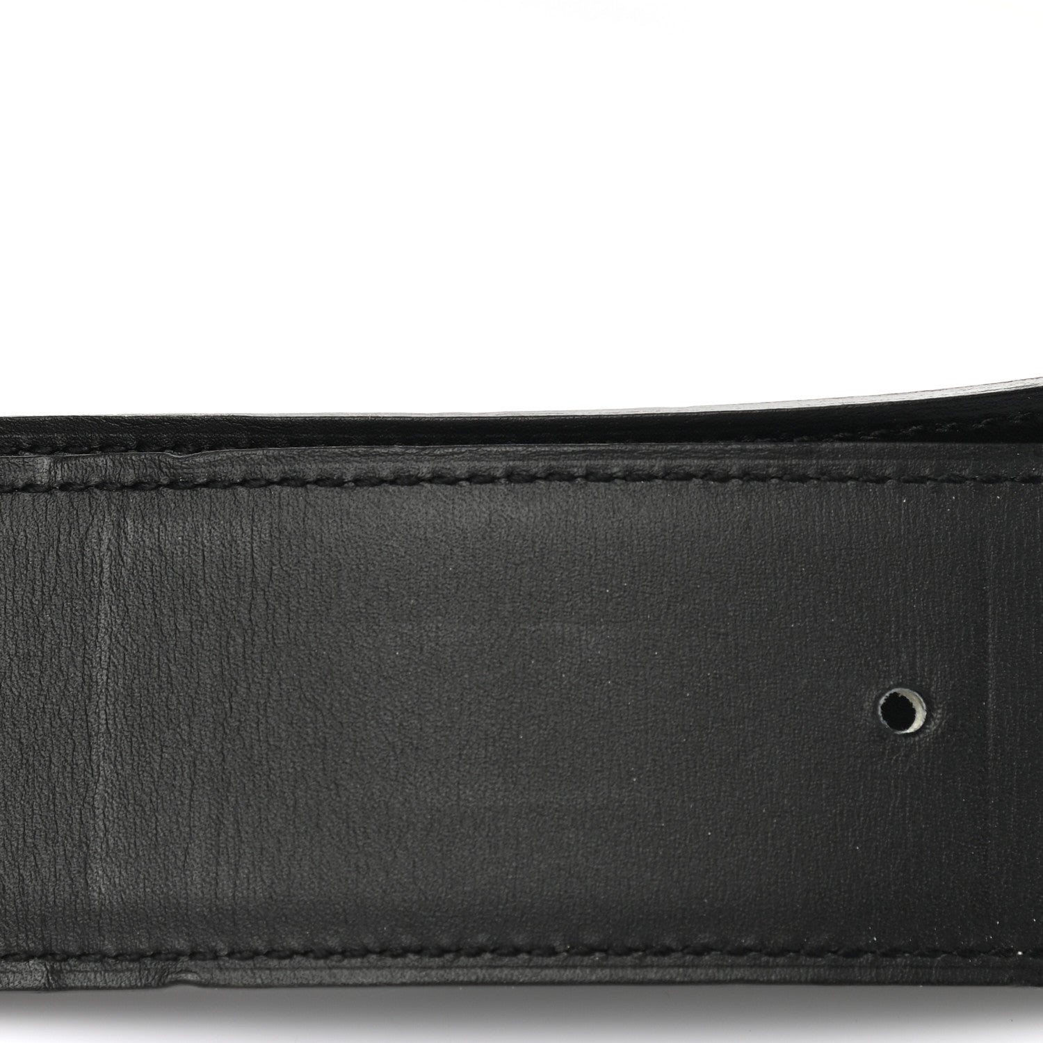 Hermes Chamonix Epsom 38mm Constance H Belt 100 Black White 6 of 8