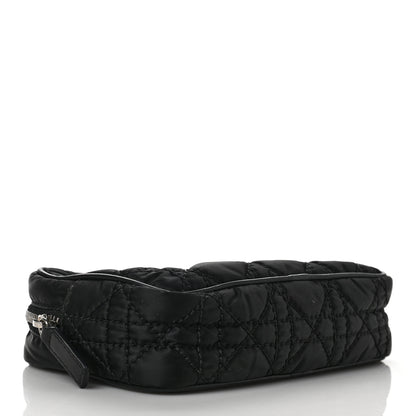 Christian Dior Nylon Cannage Zipped Pouch Black 4 of 8