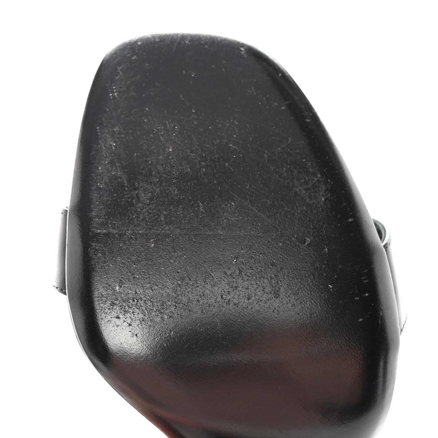 Calfskin Roman Stud T-Strap 90mm Sandals 40 Black