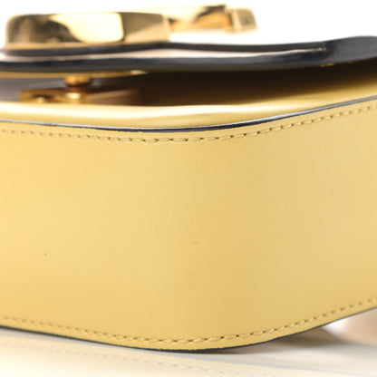 Chloe Calfskin Mini C Double Carry Yellow White Beige 10 of 11