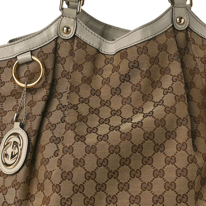 Gucci Monogram Large Sukey Tote Off White 8 of 17
