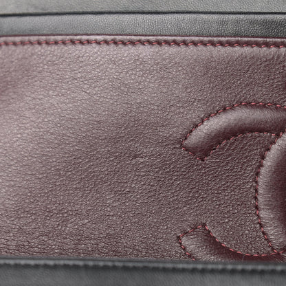Chanel Lambskin Quilted Medium Double Flap Black 9 of 15