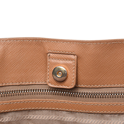 Prada Saffiano Lux Large Tote Caramel 18 of 18