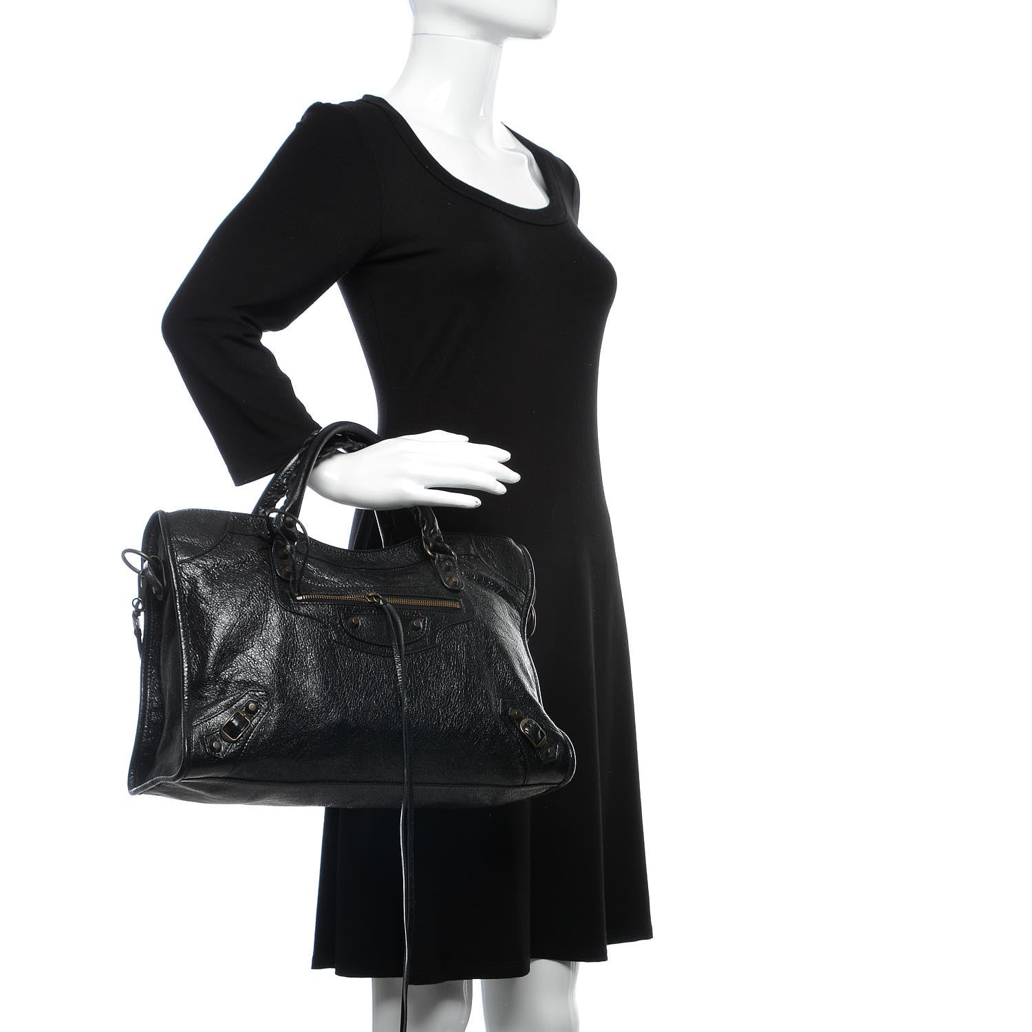 Balenciaga Agneau Classic Hardware City Black 3 of 13