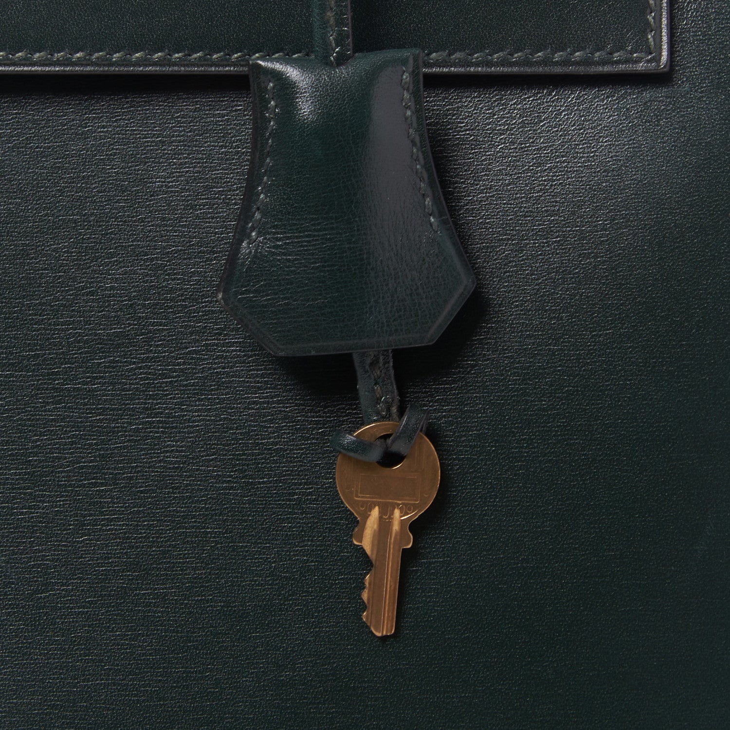 Hermes Box Kelly Sellier 32 Vert Fonce 29 of 32