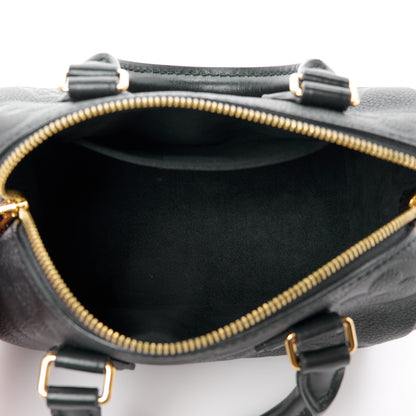 Louis Vuitton Empreinte Monogram Giant Speedy Bandouliere 20 Black 5 of 9