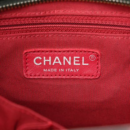 Chanel Aged Calfskin Quilted Medium Gabrielle Hobo Green 6 of 15