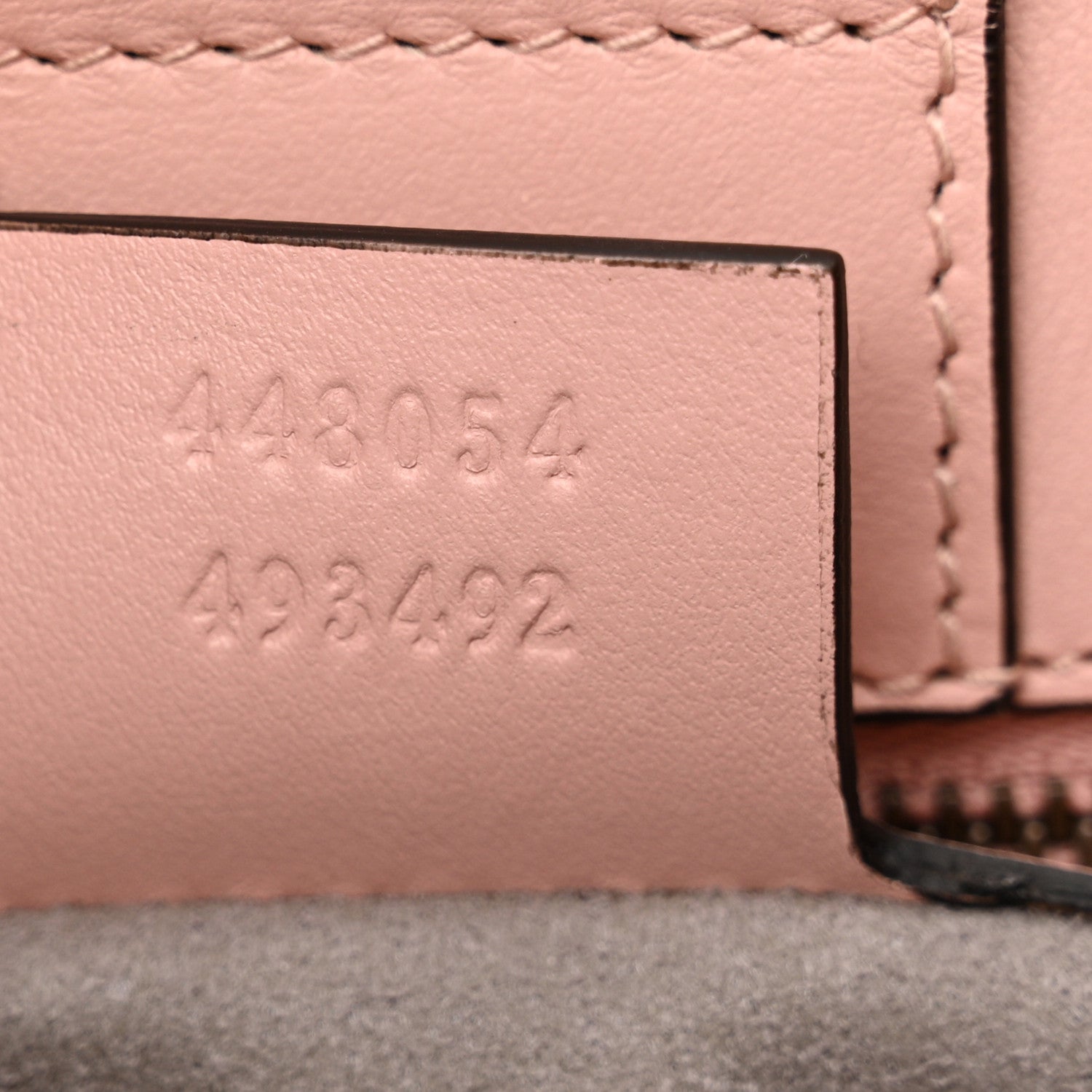 Gucci Calfskin Matelasse GucciGhost Small GG Marmont Tote Perfect Pink Rosa Ivory 7 of 12