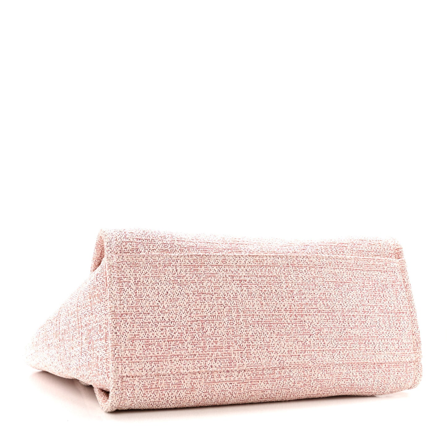 Lurex Boucle Deauville Medium Tote Pink